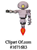 Robot Clipart #1671683 by Leo Blanchette