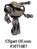 Robot Clipart #1671687 by Leo Blanchette