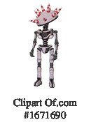 Robot Clipart #1671690 by Leo Blanchette