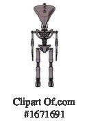 Robot Clipart #1671691 by Leo Blanchette