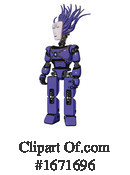 Robot Clipart #1671696 by Leo Blanchette