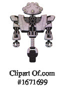Robot Clipart #1671699 by Leo Blanchette