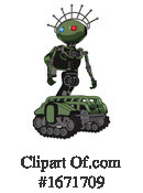 Robot Clipart #1671709 by Leo Blanchette