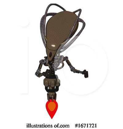 Royalty-Free (RF) Robot Clipart Illustration by Leo Blanchette - Stock Sample #1671721