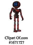Robot Clipart #1671727 by Leo Blanchette