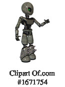 Robot Clipart #1671754 by Leo Blanchette