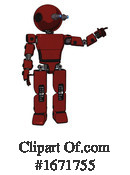 Robot Clipart #1671755 by Leo Blanchette
