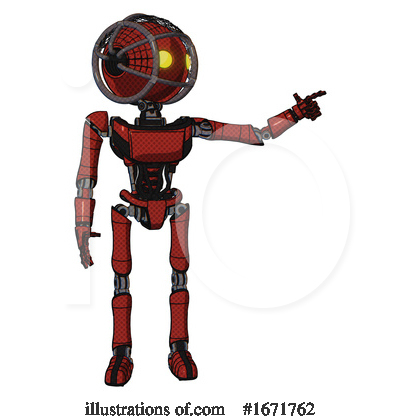 Royalty-Free (RF) Robot Clipart Illustration by Leo Blanchette - Stock Sample #1671762