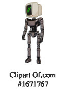 Robot Clipart #1671767 by Leo Blanchette