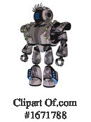 Robot Clipart #1671788 by Leo Blanchette