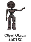 Robot Clipart #1671821 by Leo Blanchette