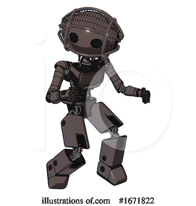 Royalty-Free (RF) Robot Clipart Illustration by Leo Blanchette - Stock Sample #1671822