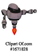 Robot Clipart #1671828 by Leo Blanchette