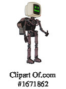Robot Clipart #1671862 by Leo Blanchette