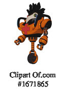 Robot Clipart #1671865 by Leo Blanchette