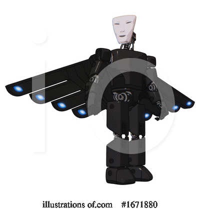 Royalty-Free (RF) Robot Clipart Illustration by Leo Blanchette - Stock Sample #1671880