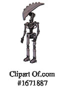 Robot Clipart #1671887 by Leo Blanchette