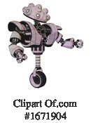 Robot Clipart #1671904 by Leo Blanchette