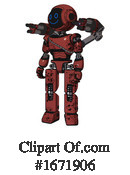 Robot Clipart #1671906 by Leo Blanchette