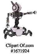 Robot Clipart #1671924 by Leo Blanchette