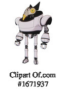 Robot Clipart #1671937 by Leo Blanchette