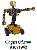 Robot Clipart #1671942 by Leo Blanchette