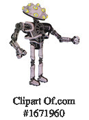 Robot Clipart #1671960 by Leo Blanchette