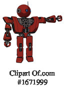 Robot Clipart #1671999 by Leo Blanchette