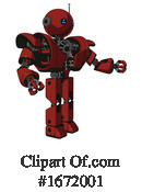 Robot Clipart #1672001 by Leo Blanchette