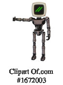 Robot Clipart #1672003 by Leo Blanchette