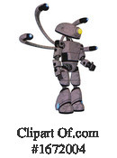 Robot Clipart #1672004 by Leo Blanchette