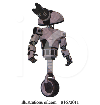 Royalty-Free (RF) Robot Clipart Illustration by Leo Blanchette - Stock Sample #1672011