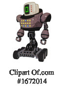 Robot Clipart #1672014 by Leo Blanchette