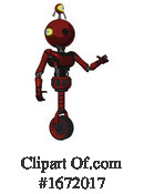 Robot Clipart #1672017 by Leo Blanchette