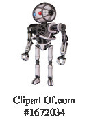 Robot Clipart #1672034 by Leo Blanchette