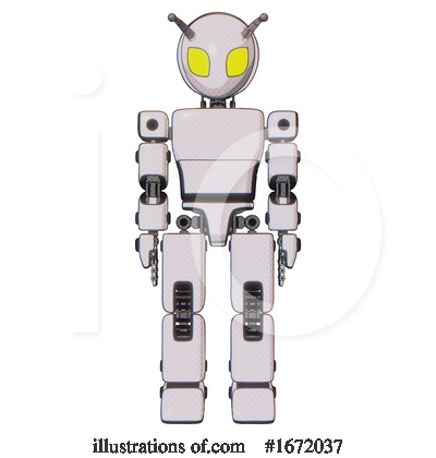 Royalty-Free (RF) Robot Clipart Illustration by Leo Blanchette - Stock Sample #1672037