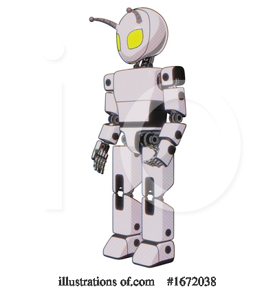 Royalty-Free (RF) Robot Clipart Illustration by Leo Blanchette - Stock Sample #1672038