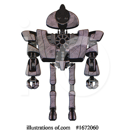 Royalty-Free (RF) Robot Clipart Illustration by Leo Blanchette - Stock Sample #1672060
