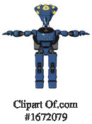 Robot Clipart #1672079 by Leo Blanchette
