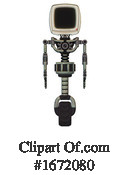 Robot Clipart #1672080 by Leo Blanchette