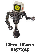 Robot Clipart #1672089 by Leo Blanchette
