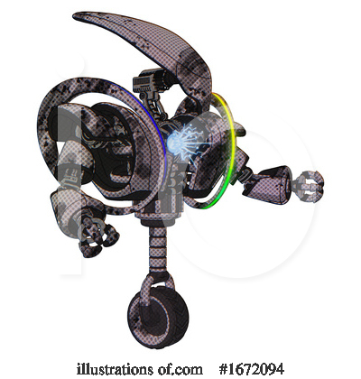 Royalty-Free (RF) Robot Clipart Illustration by Leo Blanchette - Stock Sample #1672094
