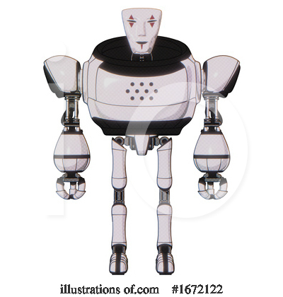 Royalty-Free (RF) Robot Clipart Illustration by Leo Blanchette - Stock Sample #1672122