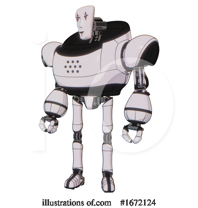 Royalty-Free (RF) Robot Clipart Illustration by Leo Blanchette - Stock Sample #1672124
