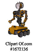 Robot Clipart #1672136 by Leo Blanchette