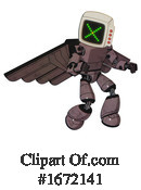 Robot Clipart #1672141 by Leo Blanchette