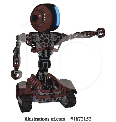 Royalty-Free (RF) Robot Clipart Illustration by Leo Blanchette - Stock Sample #1672152