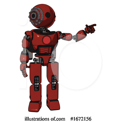 Royalty-Free (RF) Robot Clipart Illustration by Leo Blanchette - Stock Sample #1672156