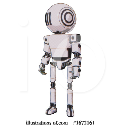 Royalty-Free (RF) Robot Clipart Illustration by Leo Blanchette - Stock Sample #1672161