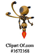 Robot Clipart #1672168 by Leo Blanchette